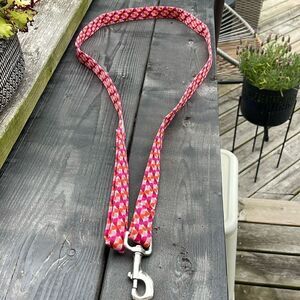 Dog Attire 60”, 100% designer cotton dog leash. Never used.
